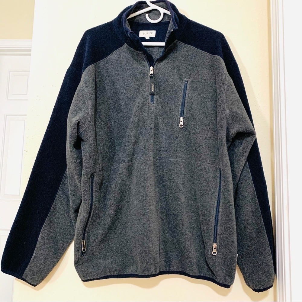 J CREW•Full Zip Polartec Fleece Jacket